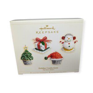 Hallmark 2006 Keepsake Ornament Holiday Confections The Merry Bakers Set